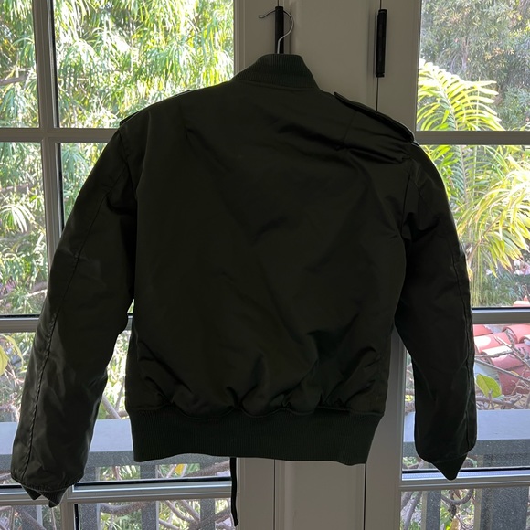 SAM. Green bomber jacket - Picture 2 of 2